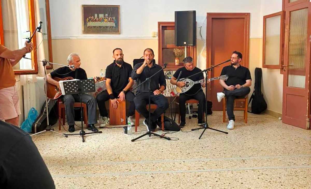 Μουσική βραδιά στο Γηροκομείο Μεγάλων Καλυβίων