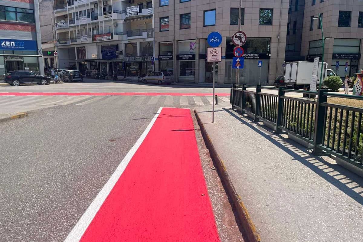 Ποδηλατόδρομοι Τρικάλων: Από το θάψιμο στο βάψιμο