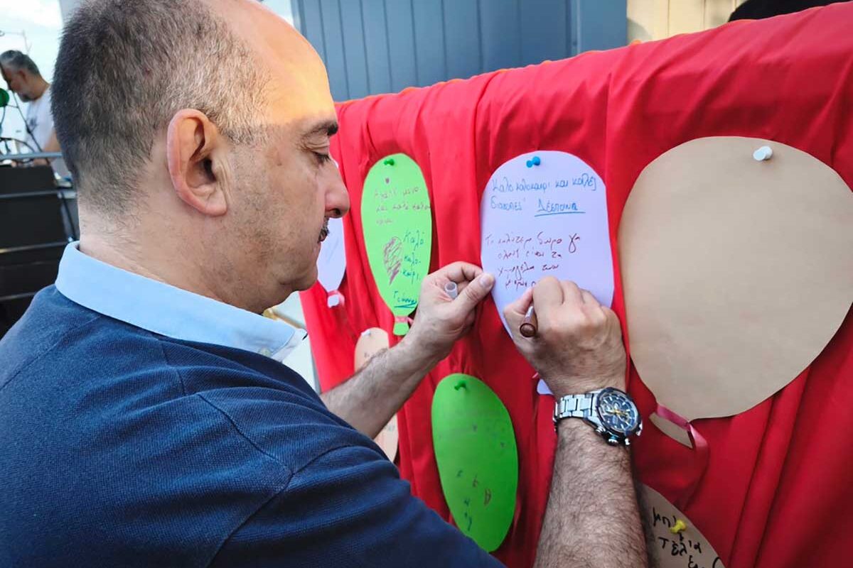 Το μήνυμα του Νίκου Σακκά για τα παιδιά των Τρικάλων