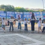 Τρίκαλα: Τα παιδιά ζωγράφισαν την ειρήνη