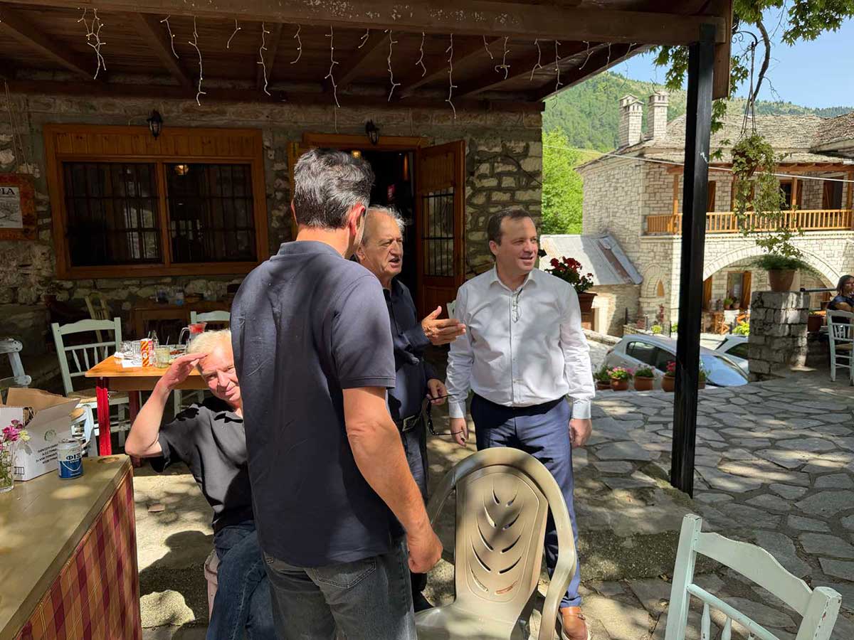 Στα ορεινά των Τρικάλων ο Λιούτας – Υποδομές και Ε65