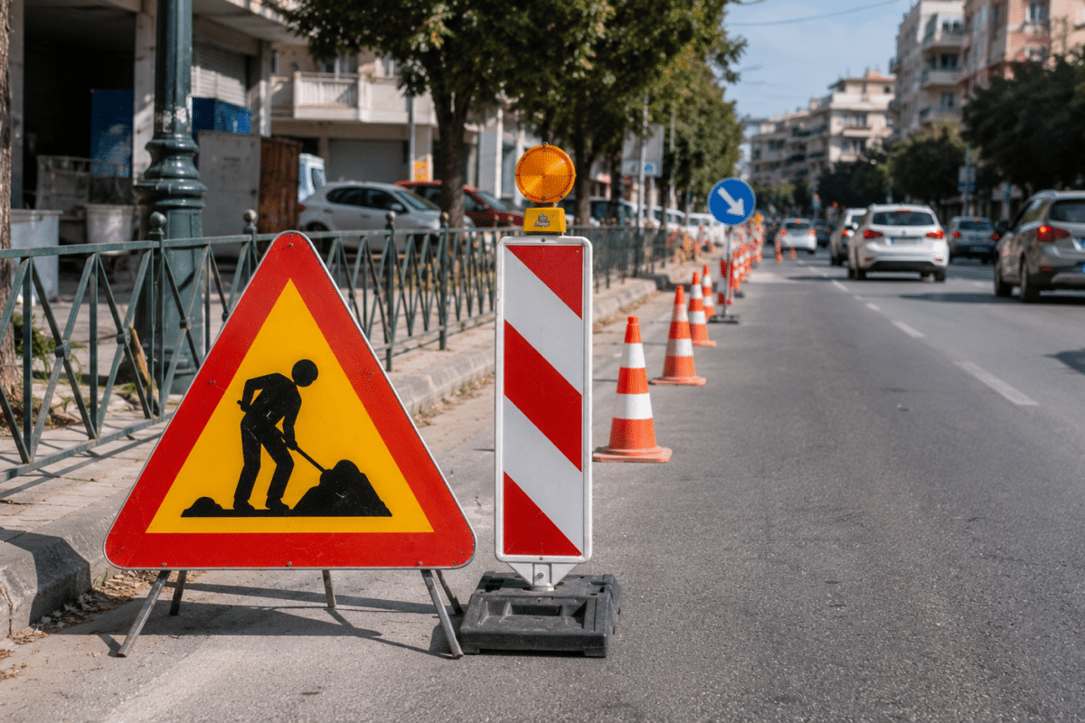 Κυκλοφοριακή ρύθμιση στην Εθνικής Αντιστάσεως