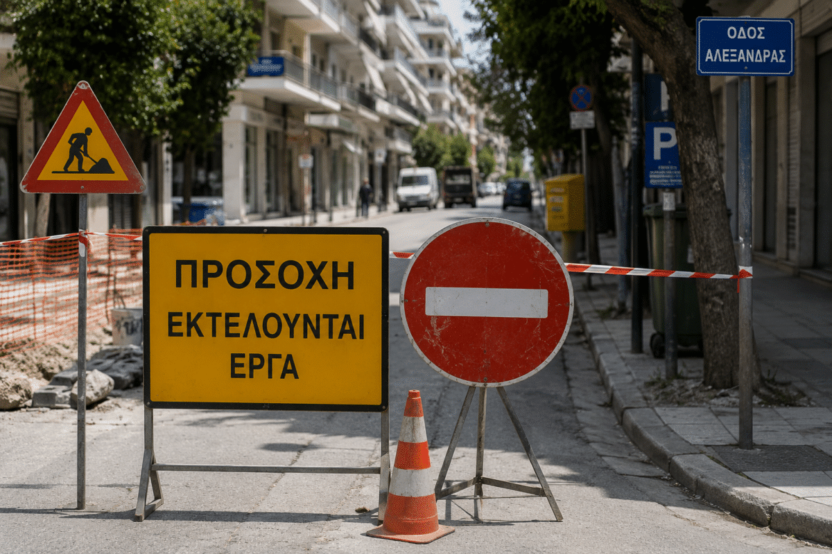 Τρίκαλα: Πού κλείνουν δρόμοι έως το Σάββατο