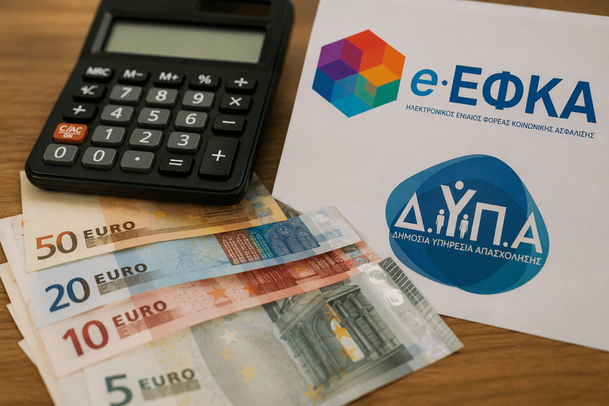 Πληρωμές 2,49 δισ. ευρώ από e-ΕΦΚΑ και ΔΥΠΑ