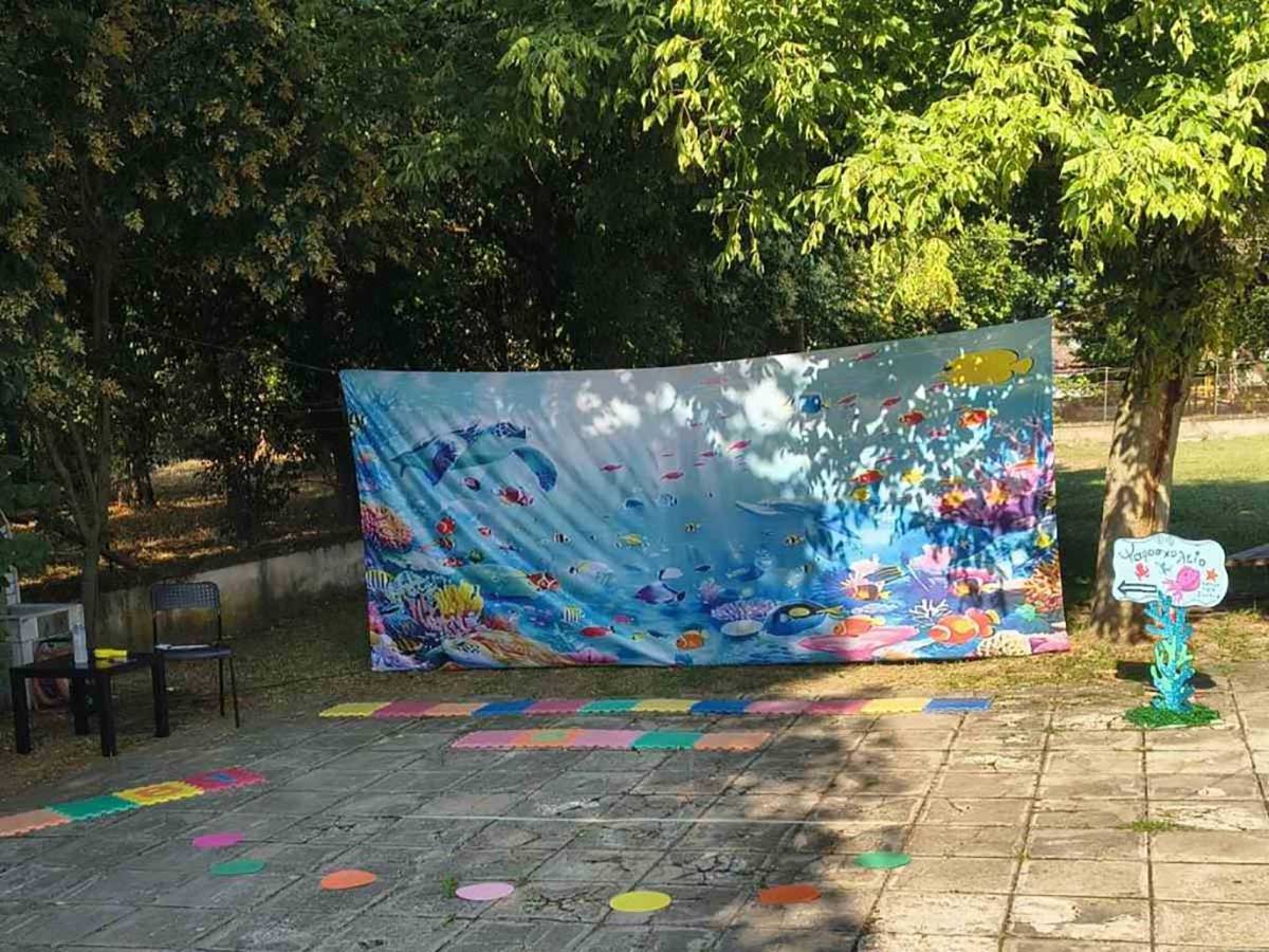 Ο «Τριγωνοψαρούλης» στη γιορτή του Μεγαλοχωρίου