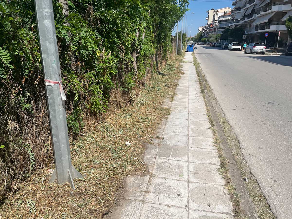 Καθαρισμοί σε τέσσερα σημεία των Τρικάλων