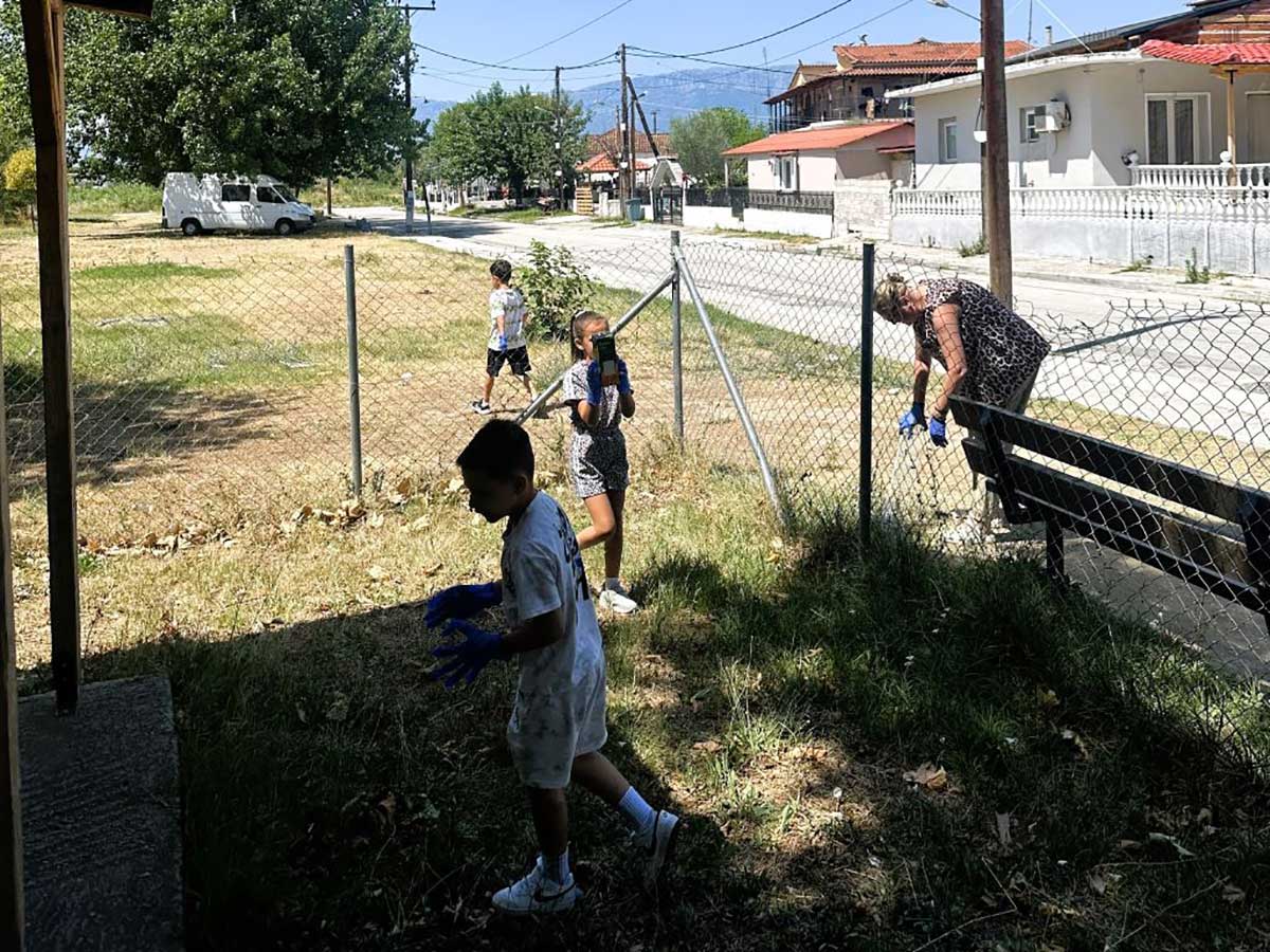 Μάθημα περιβαλλοντικής ευθύνης για παιδιά στον Πύργο