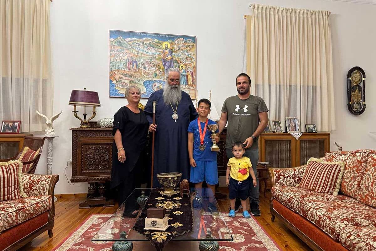 Πιερία: Ο μικρότερος δρομέας τερμάτισε στον αγώνα των 10 χλμ.