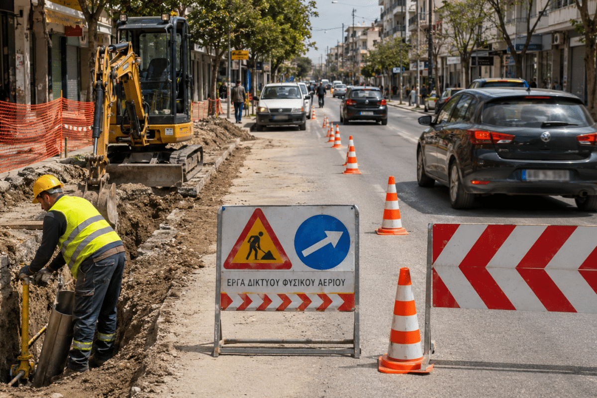 Τρίκαλα: Ποιοι δρόμοι κλείνουν για έργα από 27 Ιουλίου