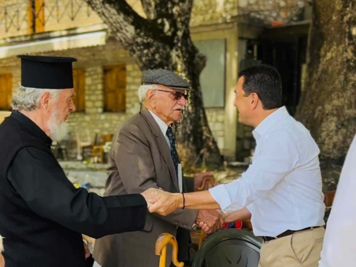 Ο Σκρέκας πήρε σβάρνα τα χωριά του Ασπροποτάμου