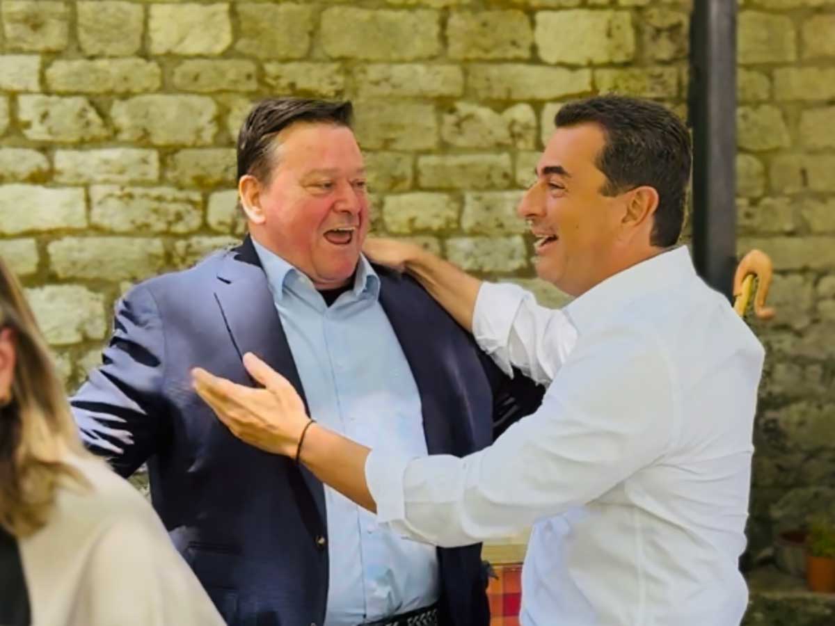 Ο Σκρέκας πήρε σβάρνα τα χωριά του Ασπροποτάμου