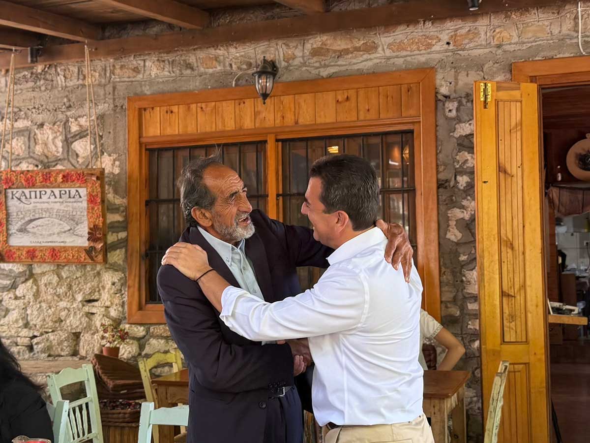 Ο Σκρέκας πήρε σβάρνα τα χωριά του Ασπροποτάμου