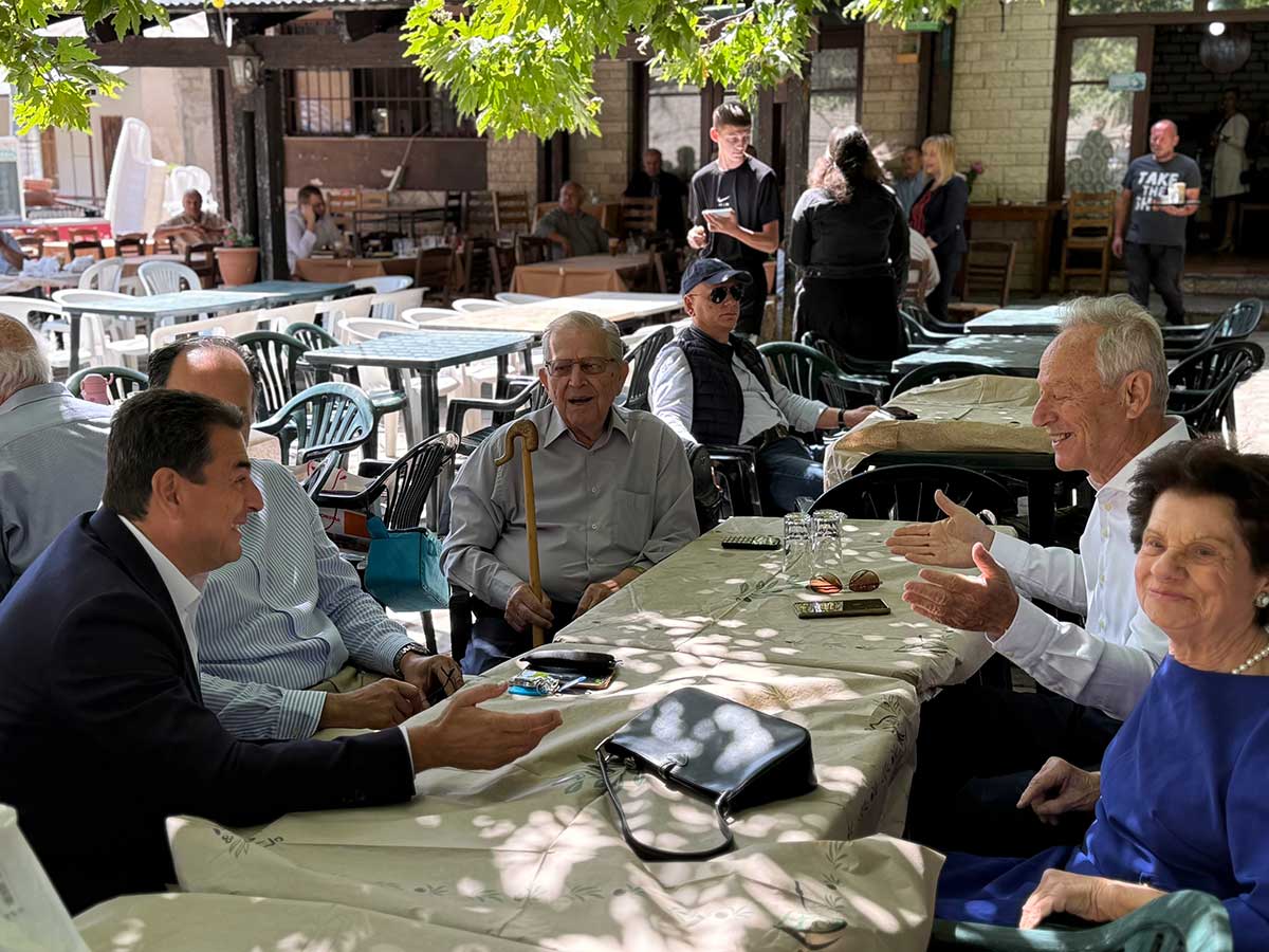 Ο Σκρέκας πήρε σβάρνα τα χωριά του Ασπροποτάμου