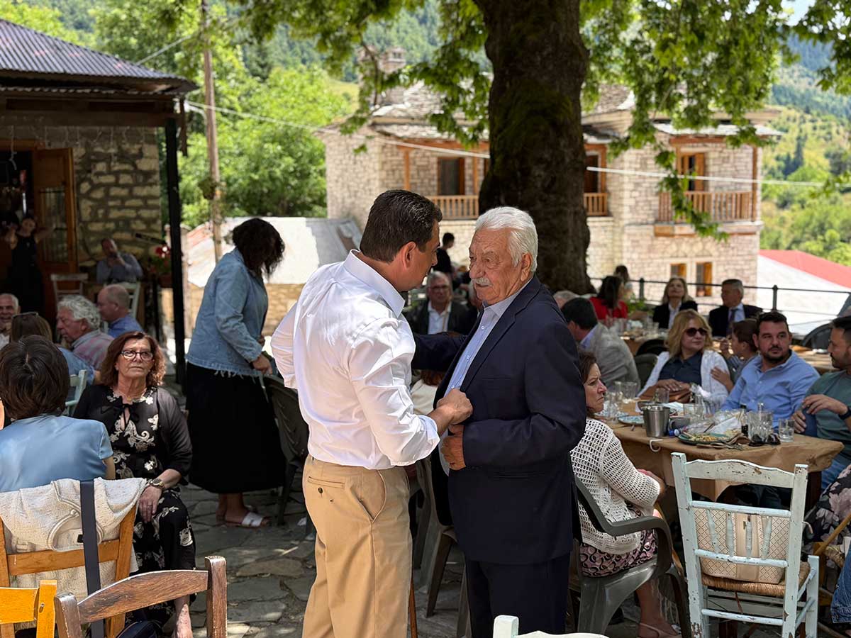 Ο Σκρέκας πήρε σβάρνα τα χωριά του Ασπροποτάμου
