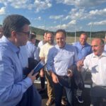 Ασταμάτητος ο Σακκάς: Με τον φάκελο της ΔΕΥΑΤ ακόμη και στα εγκαίνια του Ε65