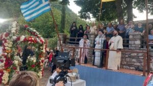 Πύλη: Αρχιερατικός Εσπερινός στην Πόρτα Παναγιά