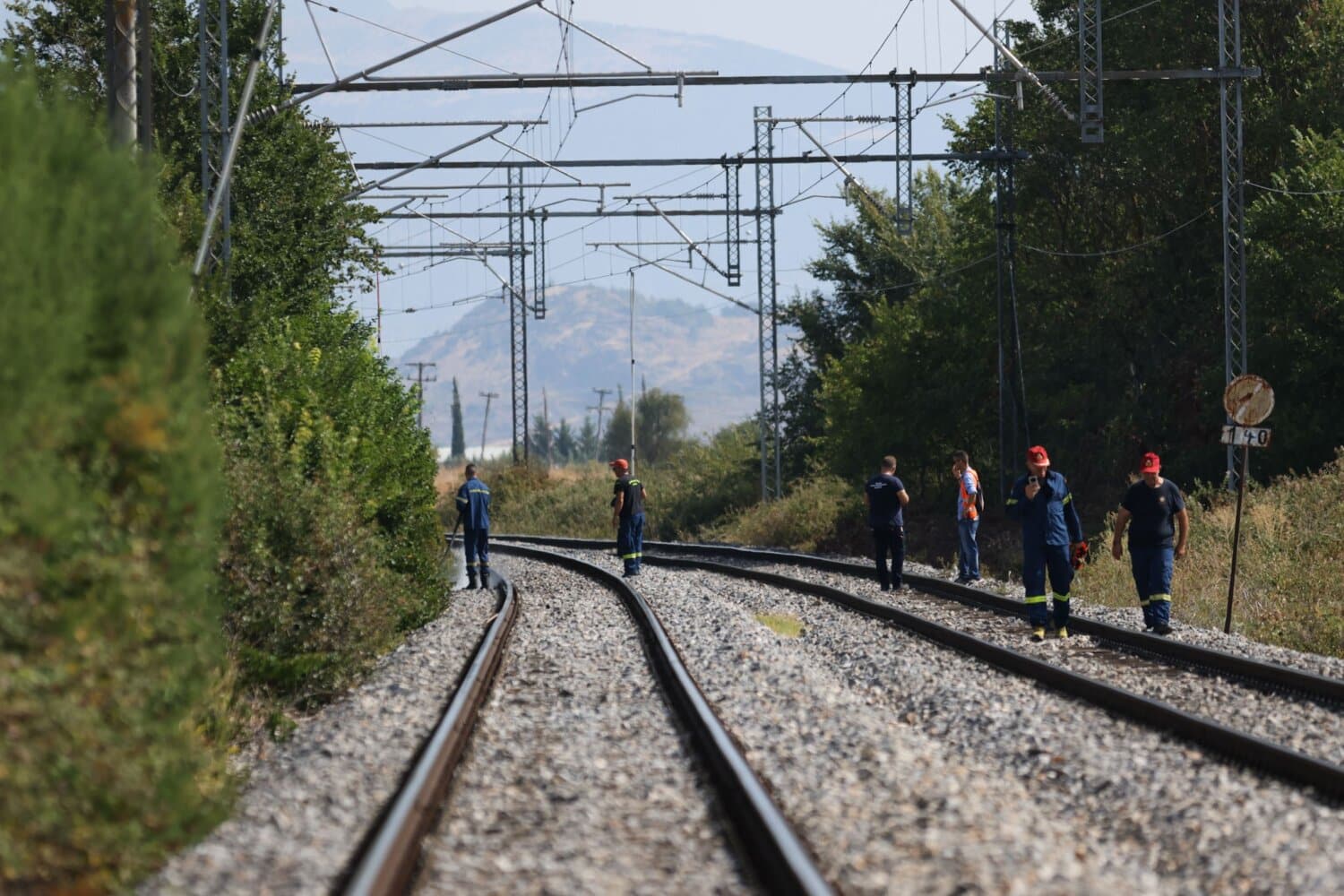 Λάρισα: Νεκρός άνδρας στις γραμμές – Παρασύρθηκε από τρένο με 68 επιβάτες