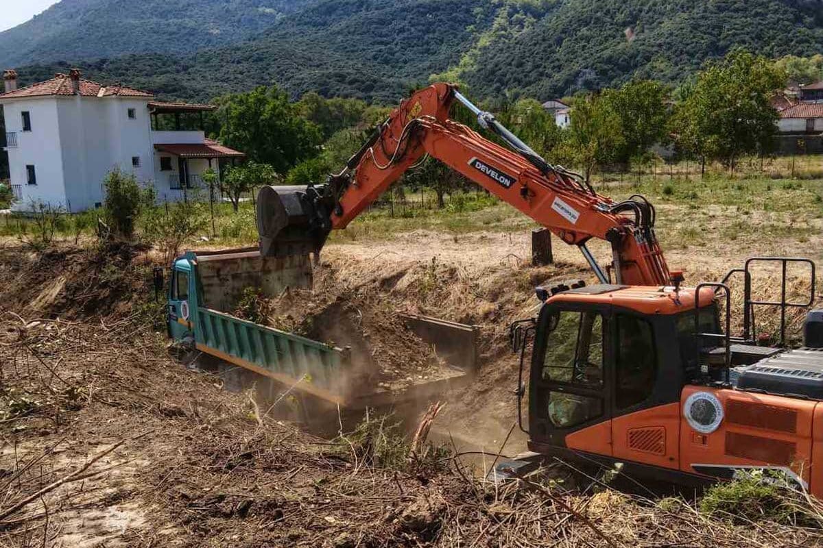Διάβα: Καθαρίστηκε ρέμα που είχε μείνει χρόνια χωρίς συντήρηση
