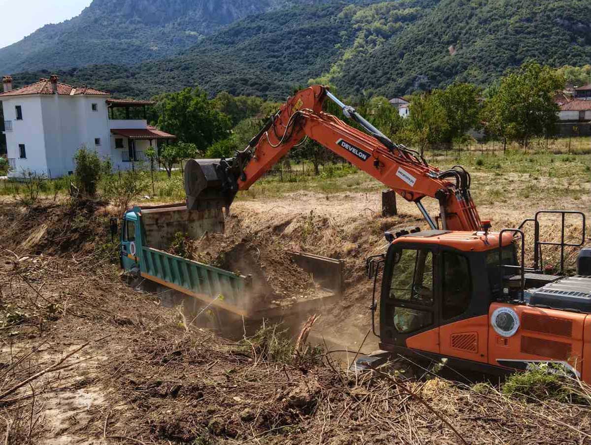 Διάβα: Καθαρίστηκε ρέμα που είχε μείνει χρόνια χωρίς συντήρηση