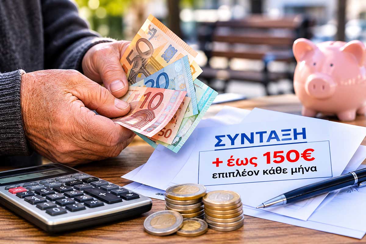Παράλληλη ασφάλιση: Ποιοι δικαιούνται έως 150 ευρώ επιπλέον σύνταξη