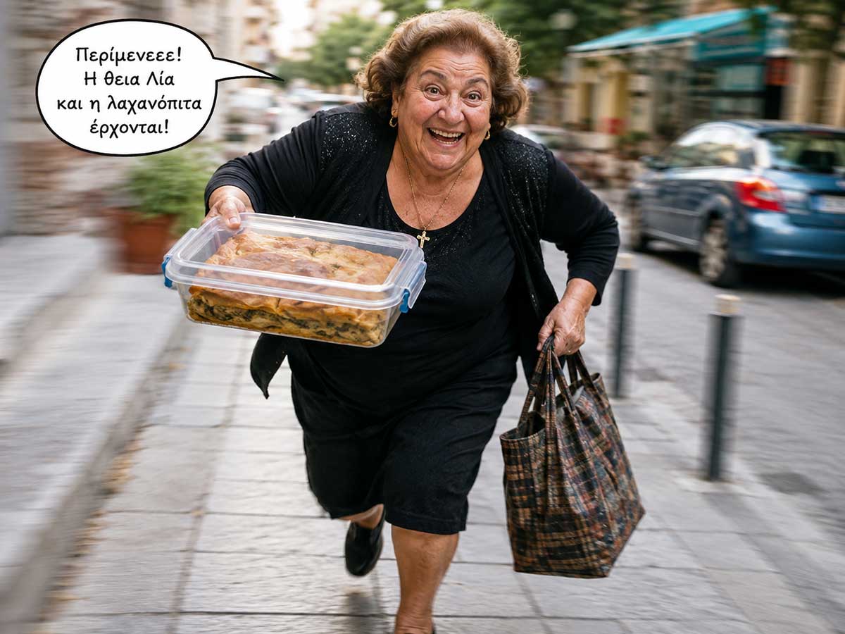Η λαχανόπιτα, το catering και οι 45.000 ευρώ