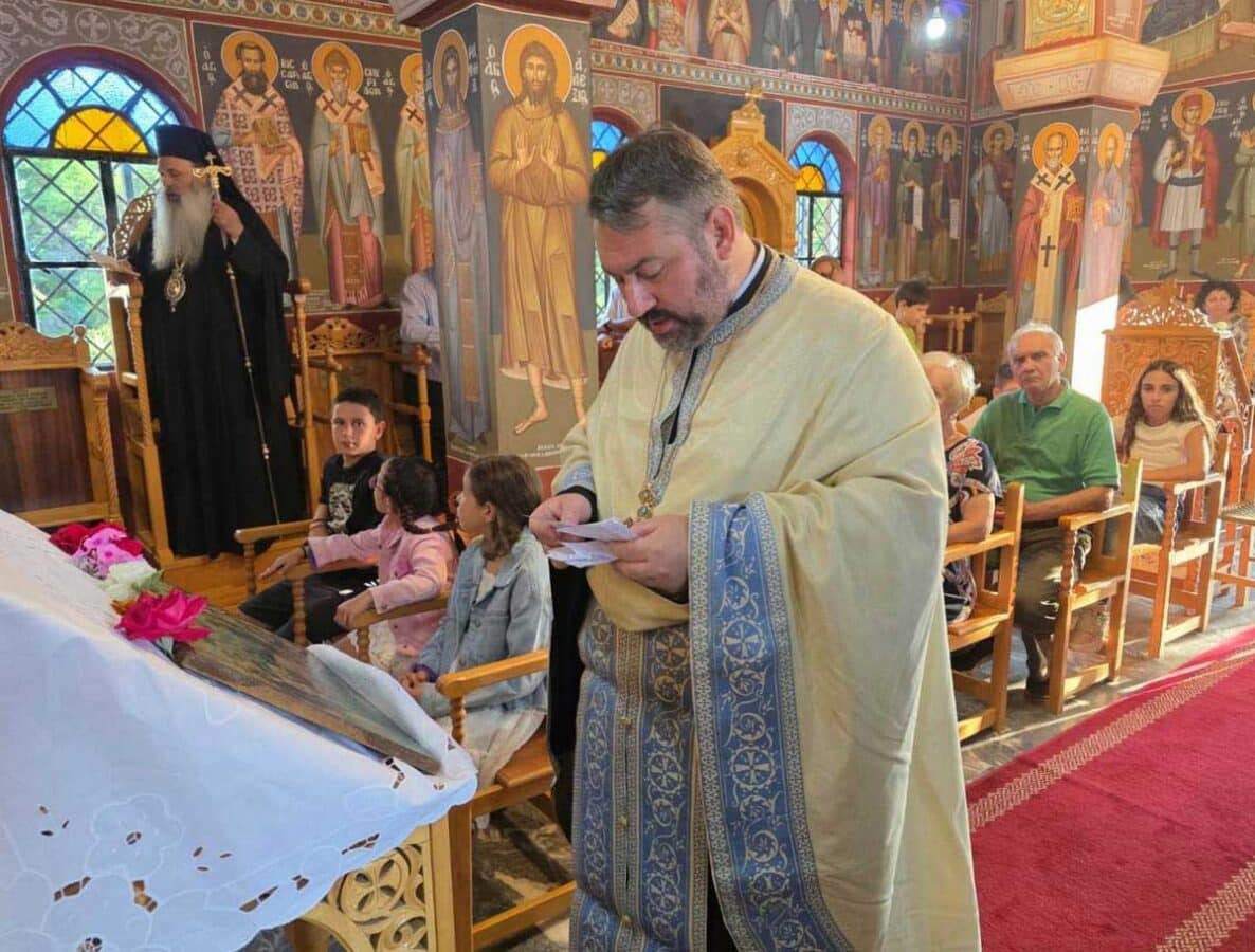 Στην Αγία Παρασκευή Κορομηλιάς ο Μητροπολίτης Θεόκλητος