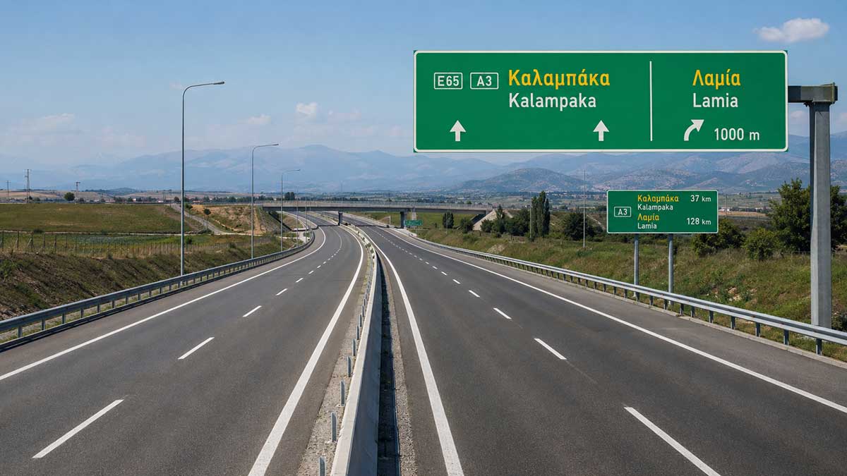 Ε65: Απαγόρευση φορτηγών το τριήμερο του Δεκαπενταύγουστου