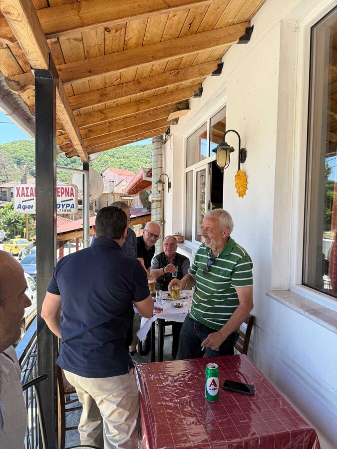 Στα ορεινά χωριά του Δήμου Μετεώρων ο Κώστας Σκρέκας