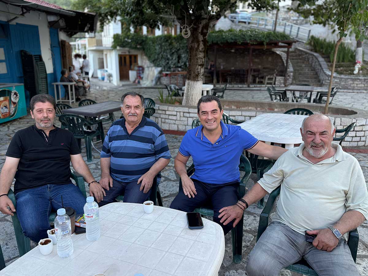 Στα ορεινά χωριά του Δήμου Μετεώρων ο Κώστας Σκρέκας