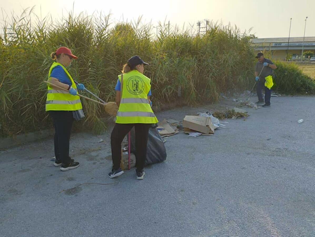 Τρίκαλα: Πρόσθετοι καθαρισμοί σε Πύλη και Πύργο