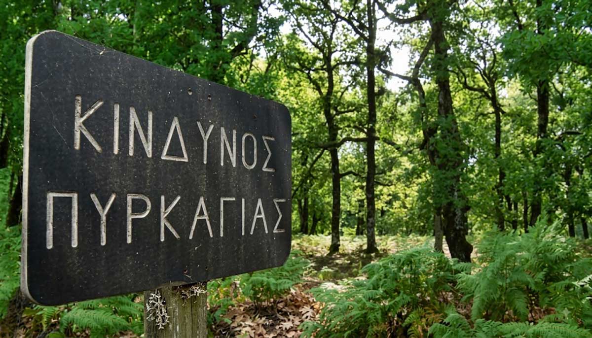 Δήμος Μετεώρων: Υψηλός κίνδυνος πυρκαγιάς σήμερα