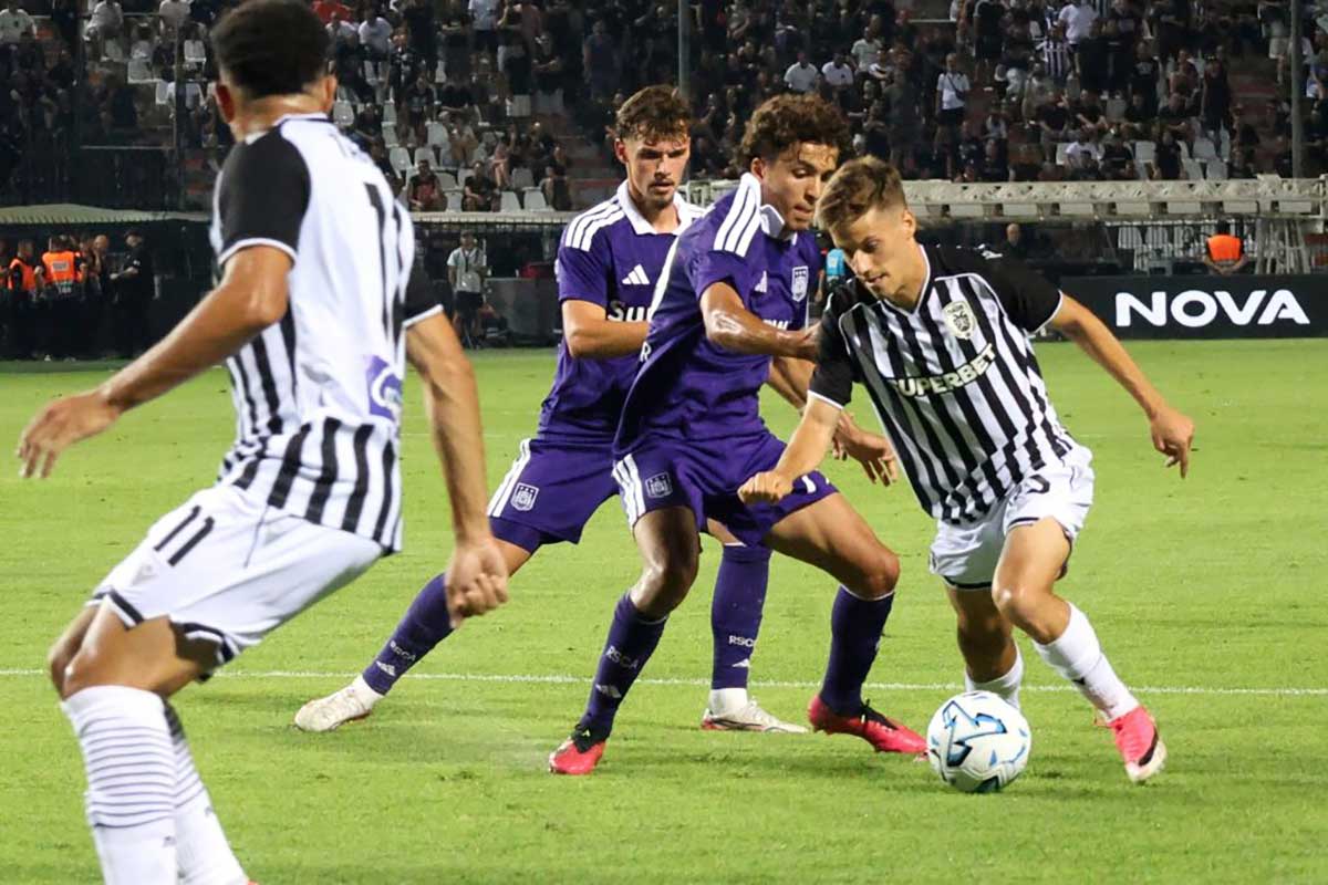Ηττα του ΠΑΟΚ από την Αντερλεχτ με 0-1