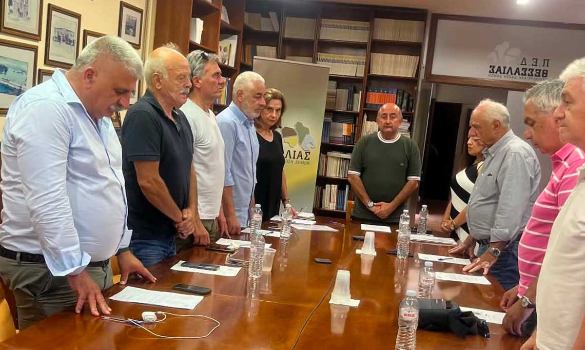 ΠΕΔ Θεσσαλίας: Ενός λεπτού σιγή για τον Δημήτρη Κουγιώνη