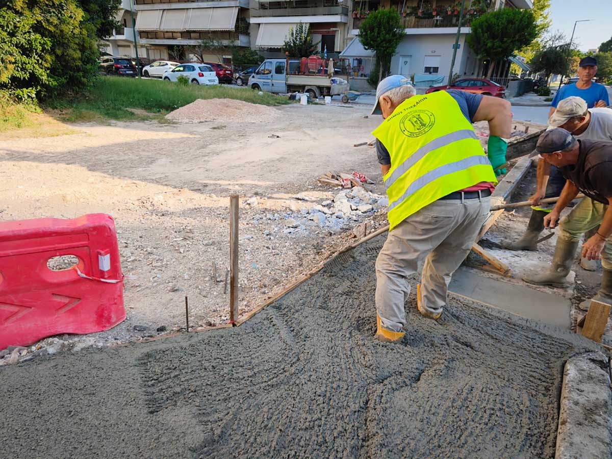 Τρίκαλα: Παρεμβάσεις για πεζούς σε τρεις γειτονιές