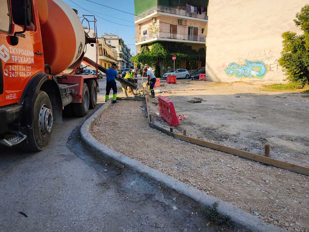 Τρίκαλα: Παρεμβάσεις για πεζούς σε τρεις γειτονιές