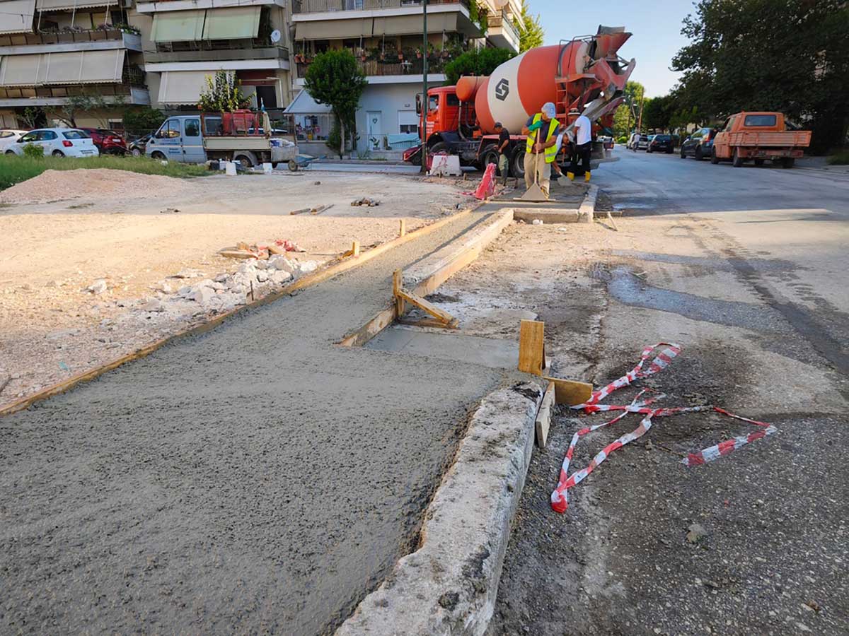Τρίκαλα: Παρεμβάσεις για πεζούς σε τρεις γειτονιές