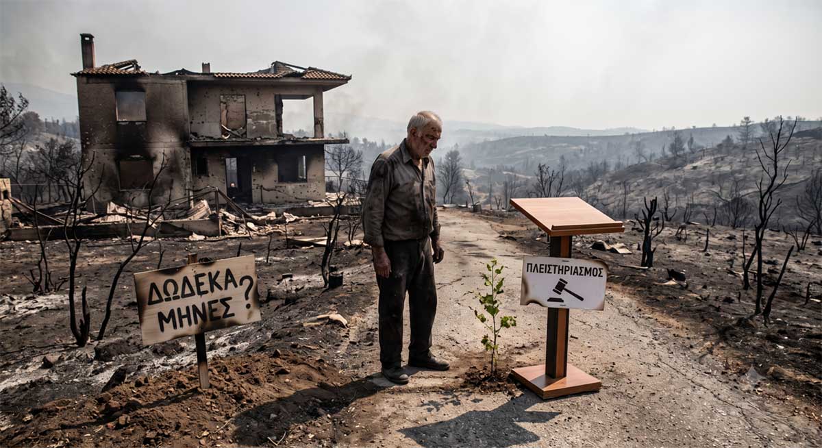 Δανειολήπτες: «Εμπαιγμός η αναστολή για πυρόπληκτους»