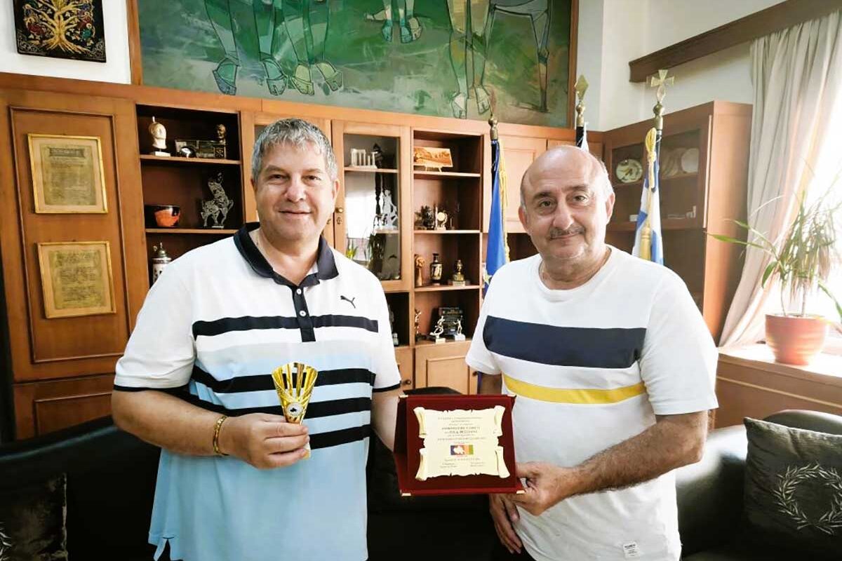 Τρίκαλα: Συνάντηση Σακκά – Γκίκα μετά το Παγκόσμιο Forum Θεσσαλών