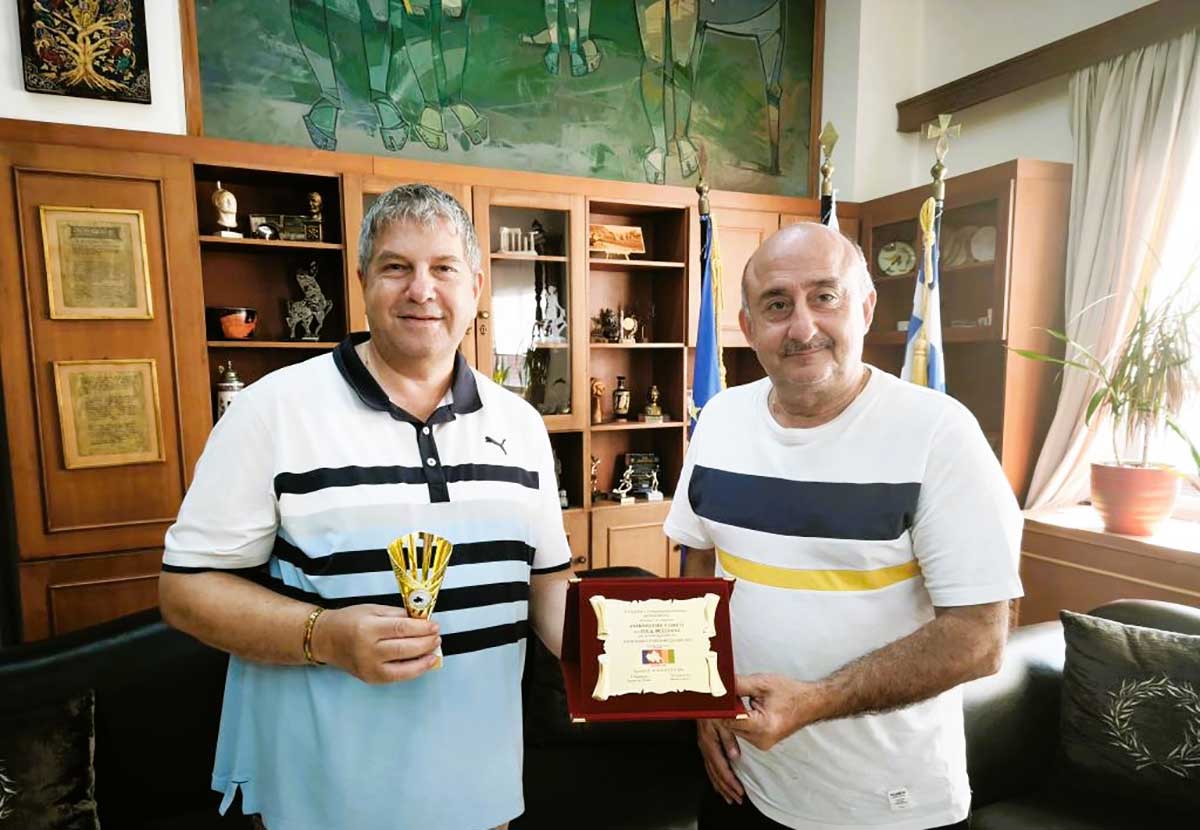 Τρίκαλα: Συνάντηση Σακκά – Γκίκα μετά το Παγκόσμιο Forum Θεσσαλών