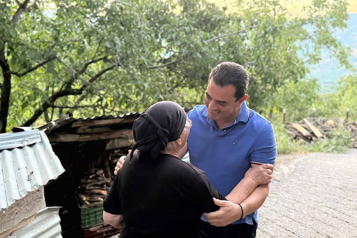 Στα ορεινά χωριά του Δήμου Μετεώρων ο Κώστας Σκρέκας