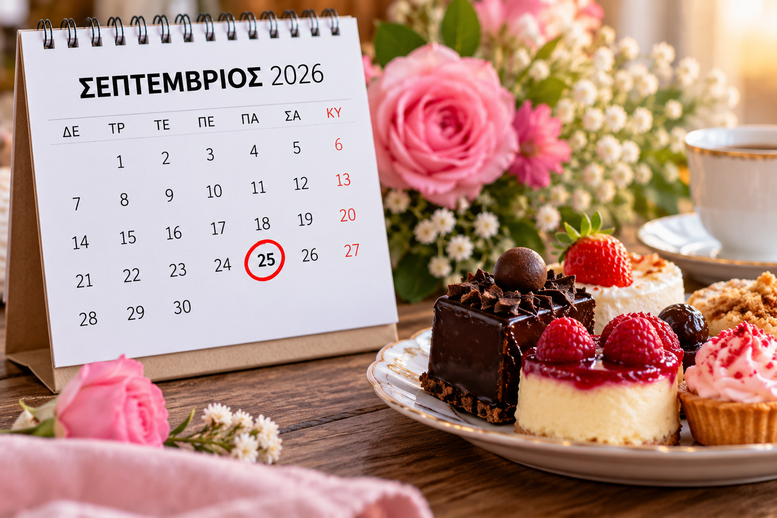 Ποιοι γιορτάζουν σήμερα 25 Σεπτεμβρίου