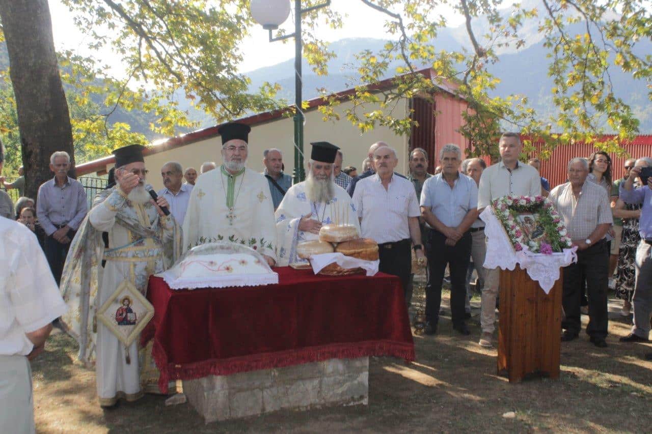 Πετροχώρι Πύλης: Τιμήθηκε το Γενέσιο της Θεοτόκου