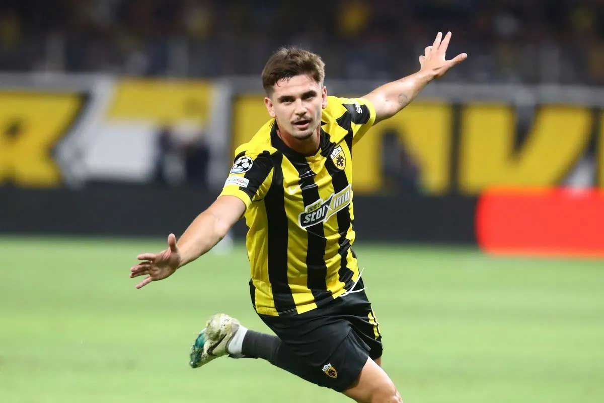 ΑΕΚ: Νίκησε 1-0 τη ΛΑΣΚ με οβίδα του Μαρίν