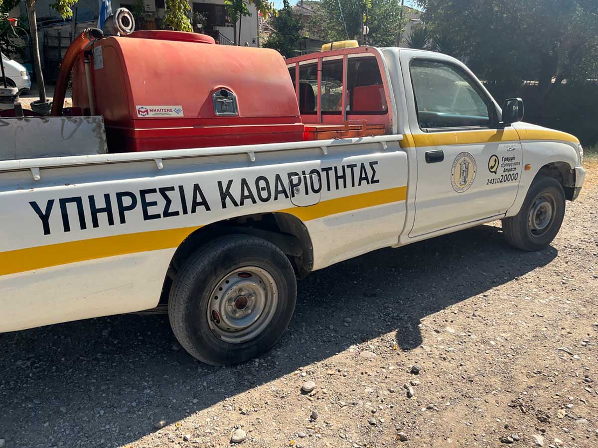 Καθαρισμός στον Αγιαμονιώτη από τον Δήμο Τρικκαίων