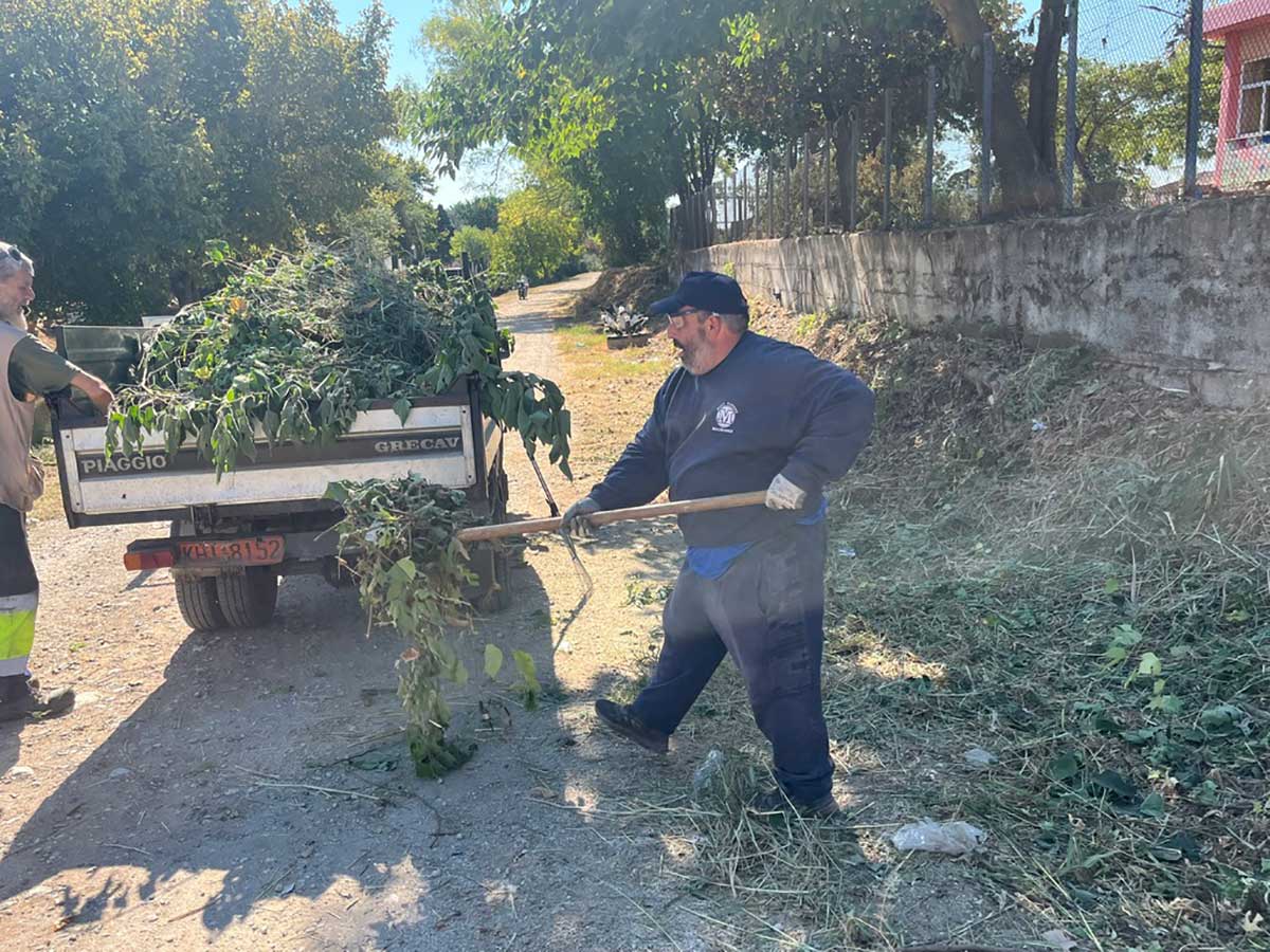 Καθαρισμός στον Αγιαμονιώτη από τον Δήμο Τρικκαίων