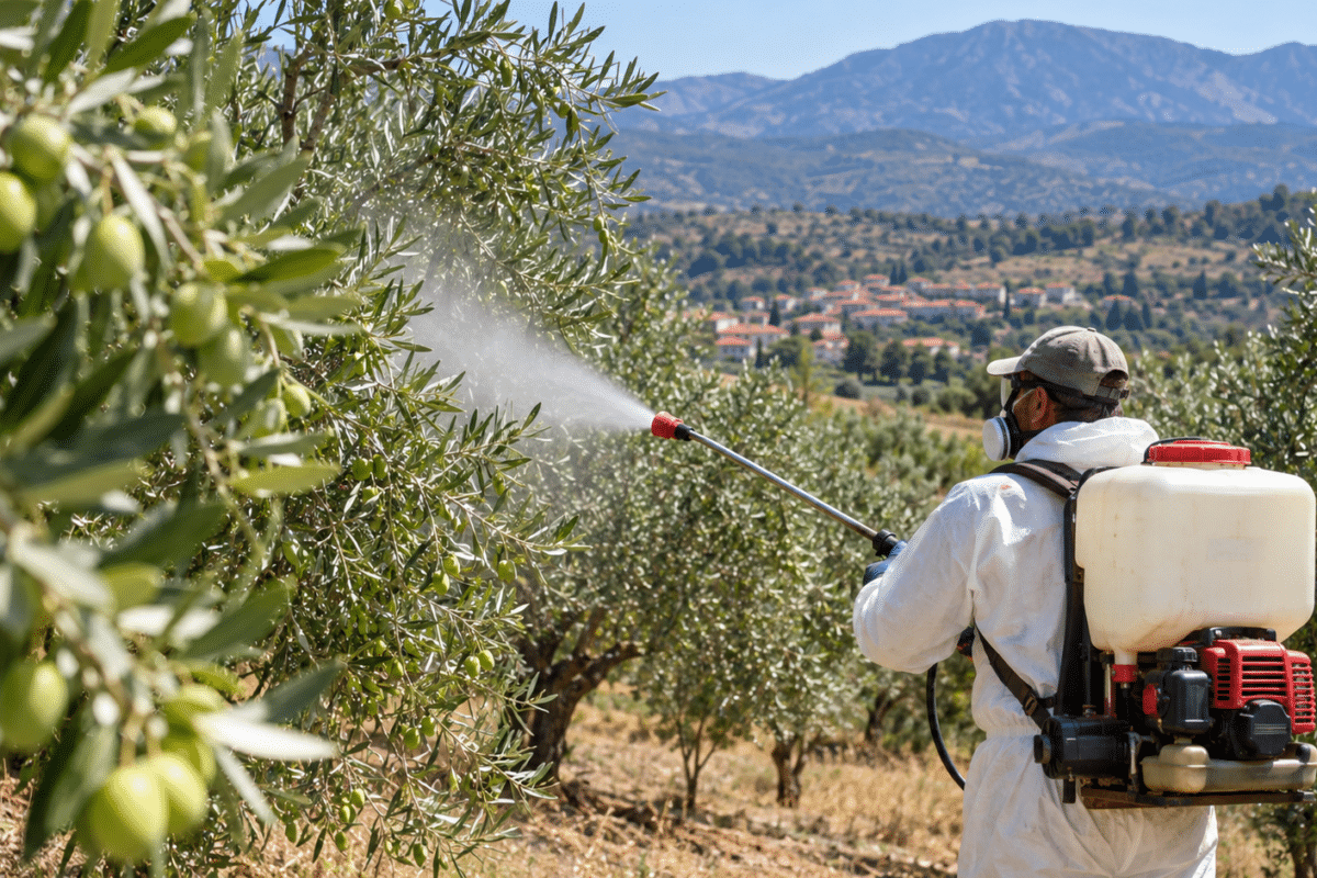 Λάρισα - 5ος ψεκασμός για τον δάκο από 30 Σεπτεμβρίου