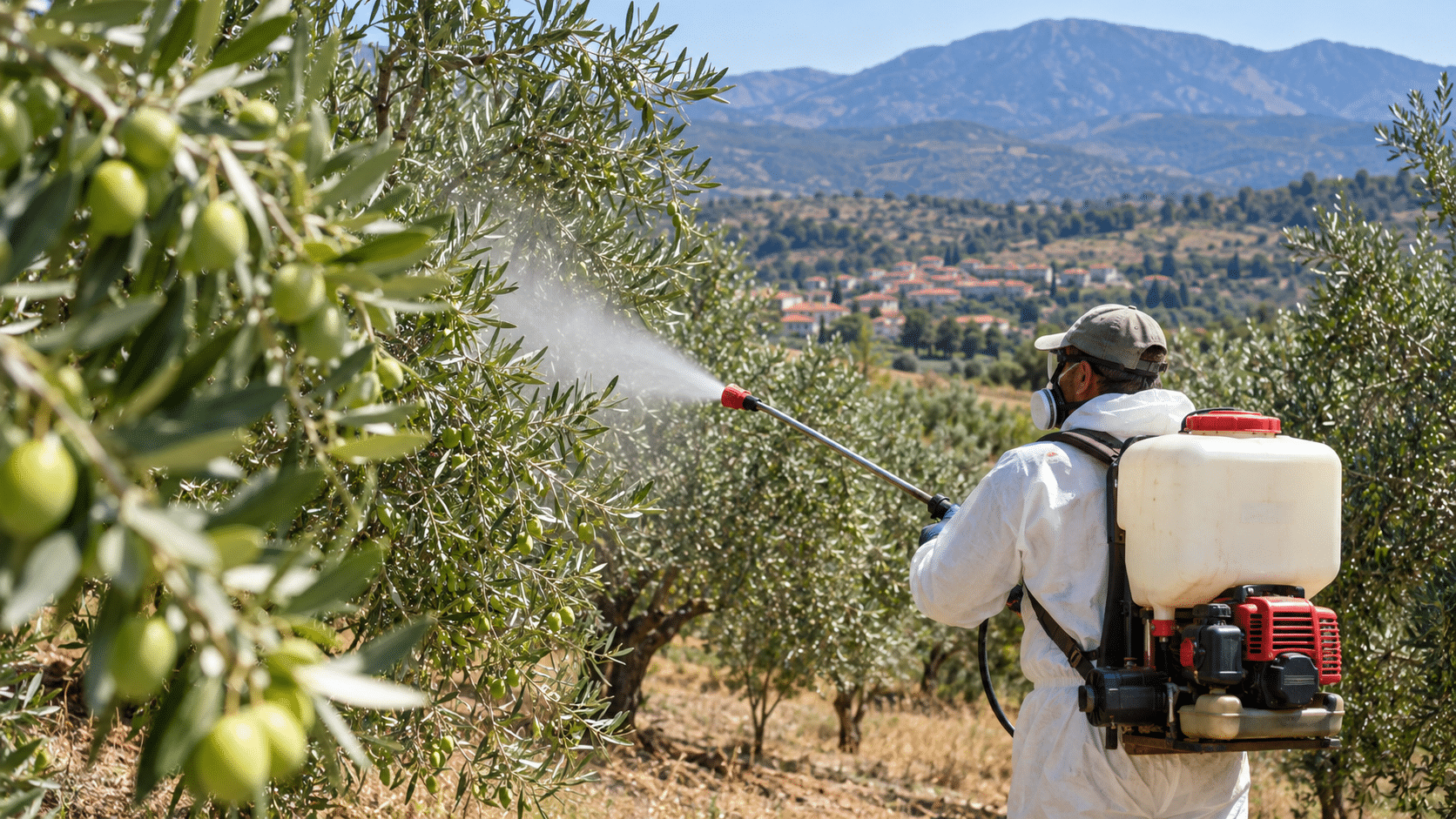 Λάρισα - 5ος ψεκασμός για τον δάκο από 30 Σεπτεμβρίου