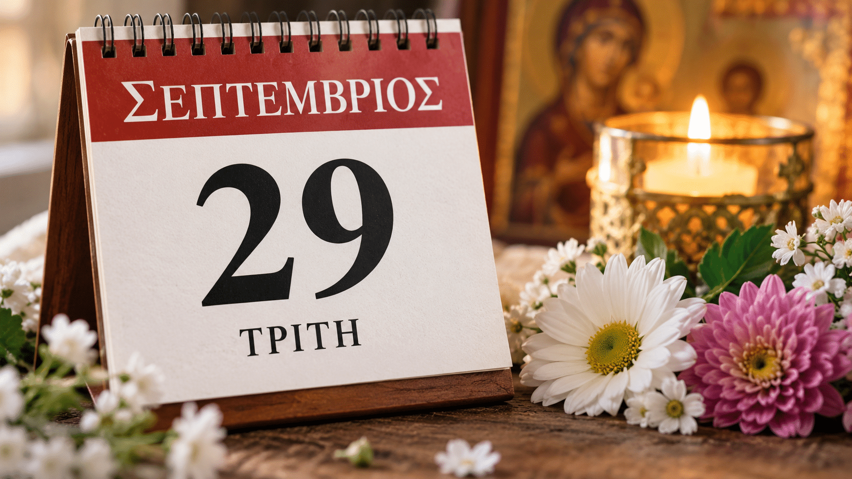 Εορτολόγιο 29 Σεπτεμβρίου – Ποιοι γιορτάζουν σήμερα