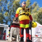 Η Ήρα, ο πρώτος διασωστικός σκύλος νερού του ΕΕΣ