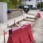 Παρεμβάσεις σε πεζοδρόμια και κράσπεδα στα Τρίκαλα
